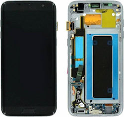 Samsung Οθόνη με Πλαίσιο για Samsung Galaxy S7 Edge (Μαύρο)