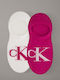 Calvin Klein Women's Fuchsia Socks 2 Pack