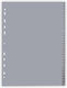 Optima Prod Din Plastic Plastic Index Gri A4 120 Microni Numeric 1-31 Optima