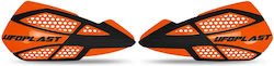UFO Protective Motorcycle Handguards in Orange Color