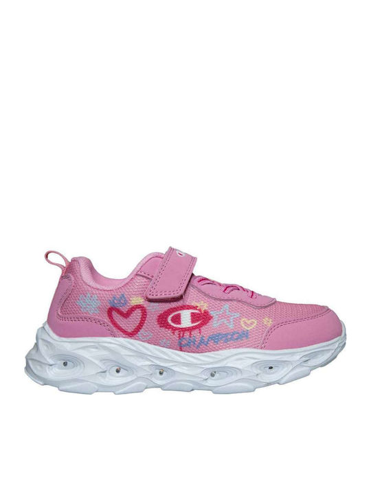 Champion Kinder Sneaker mit Fuchsienfarben mit ...