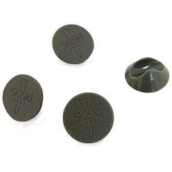 4 X Protecții Pentru Picioare Gri Din Sârmă De 12mm Set
