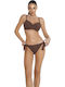 Bikini Σουτιέν D Cup Καφέ
