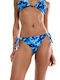 Midnight Swim Tai Bikini Slip Mit Schnürung Blaue