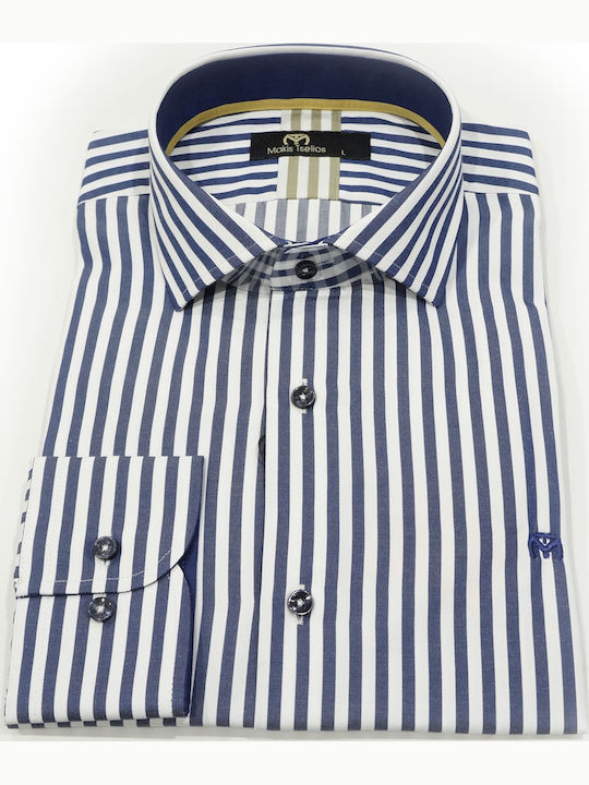 Μακρυμάνικo Πουκάμισο White/blue