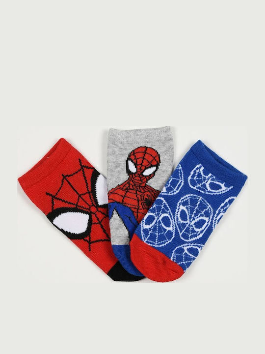 Marvel Παιδικές Κάλτσες Κοκκινο