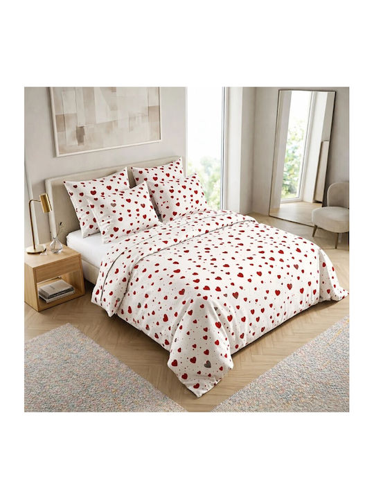 Pucioasa Set Huse Pentru Pilote Bumbac 200x230c...