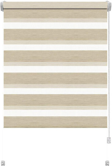 Gardinia Gardinia Ρolo Rullegardin Partieller Blackout Doppelt Beige P68xH215cm