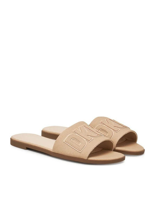 DKNY Willow Women's Flat Sandals Beige