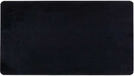 Next Desk Pad Flexible Ecoleather Black 34x54x0.15cm Thickness Printing Capability