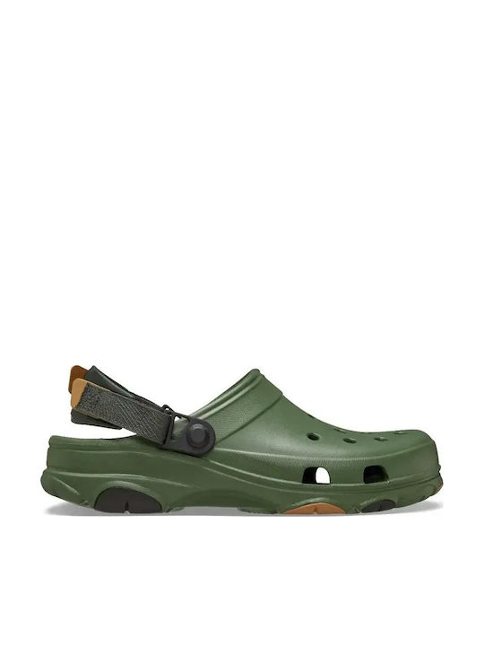 Crocs Clog Ανδρικά Σαμπό Πράσινα