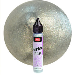 Pearl Pen Viva Decor 28ml Silver 902 Pearl Pen Viva Decor 28ml Silver 902