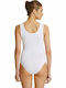 Palco Bodysuit Women's Sleeveless Modal "simply You"-4/354-white