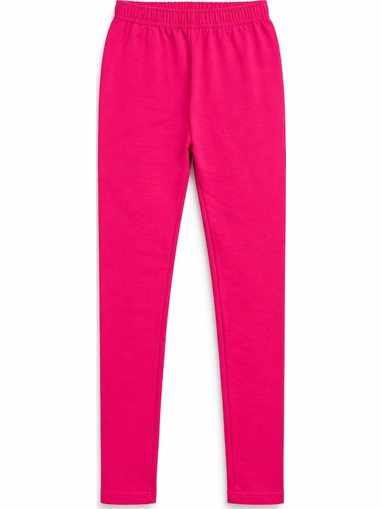 Kids Long Leggings Fuchsia 117-FUCHSIA