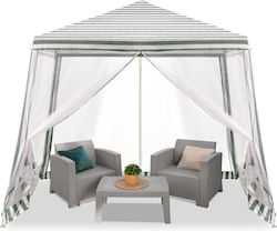 Gazebo Pliabil de Grădină Alb 3x3m Gazebo Pliabil de Grădină Alb 3x3m