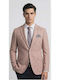 Men’s Suit Jacket with Slim Fit Beige