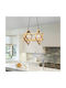 Megapap Pedora Pendant Ceiling Light with E27 Socket 40x22x80cm