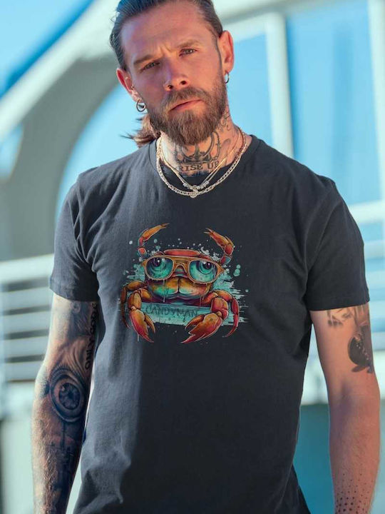 Notis Brand T-shirt Crab The Chance Dark Gray