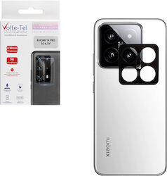 Volte-Tel Προστασία Κάμερας Tempered Glass Μαύρο για το Xiaomi 14 Pro 5g