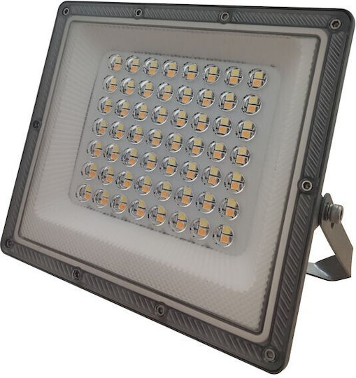 Eurolamp Waterproof LED Flood Light 50W Warm White 3000K IP66