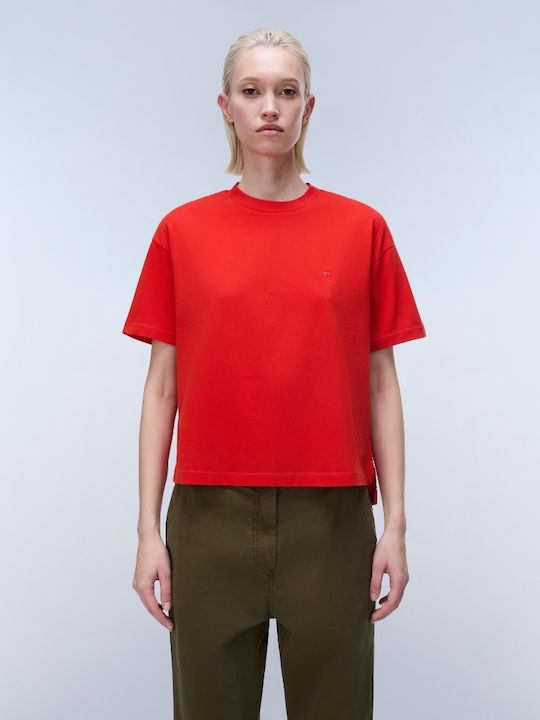 Napapijri Women's Red T-shirt
