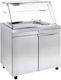 Niki Inox Heizungs-Buffet mit Leistung 1600W und Maße 89x80x129cm Vit ri na