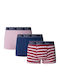 Herren Boxershorts Royal Rote 3er Pack