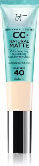 it Cosmetics Better Cc+ Flüssig Make-up/Foundation SPF40 Helle Warme 32ml