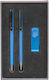 Metal Ballpoint Pen Set & Keychain Code 0510-220 Blue