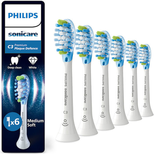 Philips Sonicare Ersatzköpfe Für Elektrische Zahnbürste HX9046/87 6 Stück