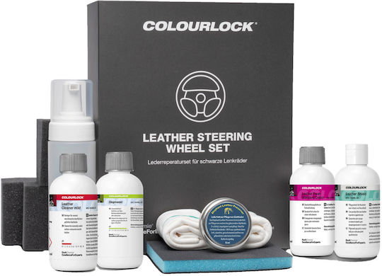Koch-chemie Colourlock Leather Steering Wheel Set Комплект За Възстановяване На Кожен Волан 415ml 8808-s-01 Koc-8808-s-01
