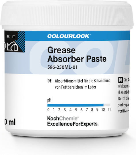 Koch-chemie Colourlock Grease Absorber Paste Πάστα Απορρόφησης Λιπαρότητας Δέρματος 250ml 596-250ml-01 Koc-596-250ml-01