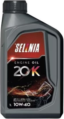 Selenia 20K Synthetisches Auto Schmierstoff 10W-40 1lt