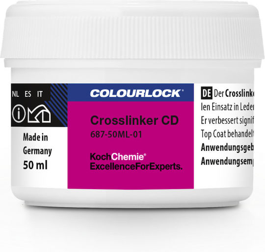 Koch-chemie Colourlock Crosslinker Cd Additive for Leather Top Coat Enhancement 50ml 687-50ml-01 Koc-687-50ml-01