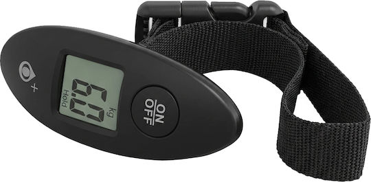 Avizar Portable Electronic Luggage Scale Lcd Screen Up To 40 Kg Black