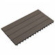 vidaXL Decking Board for Garden Flooring from WPC 60x30cm 6 Pieces