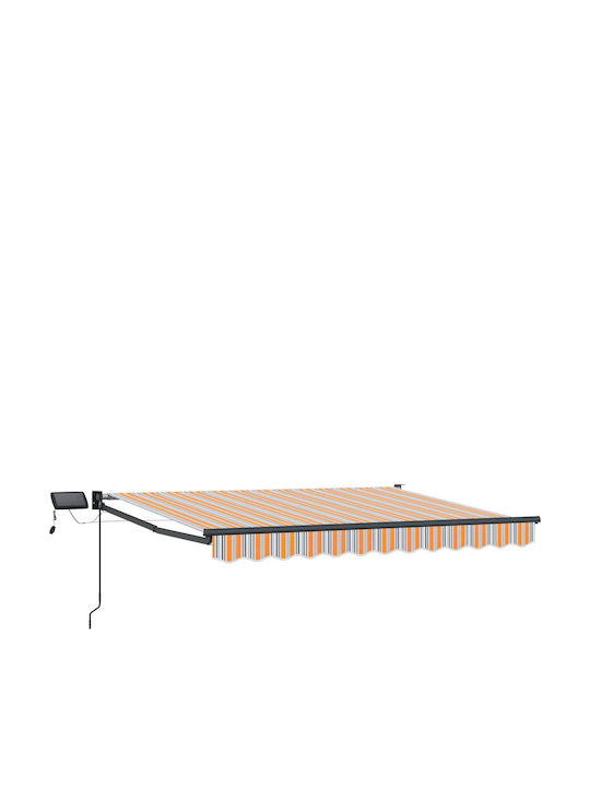 vidaXL Terrasse Zelt mit LEDs Blau 3.5x2.5m