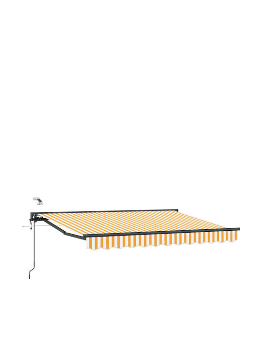 vidaXL Cort Terasă Galben 3x2.5m