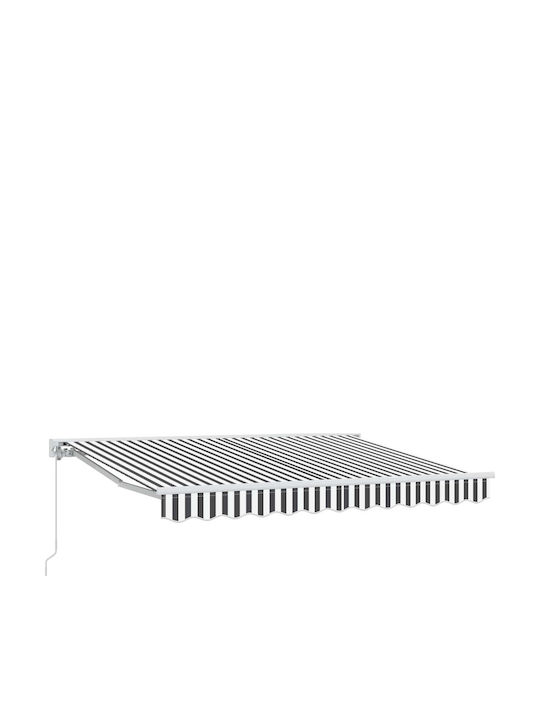 vidaXL Τέντα Βεράντας Γκρι 3x2.5m