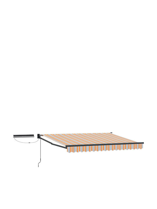 vidaXL Τέντα Βεράντας Μπλε 3x2.5m