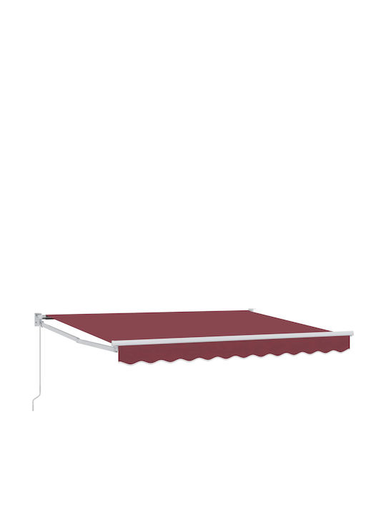 vidaXL Pavillon Terrasse Burgundisch 3x2m