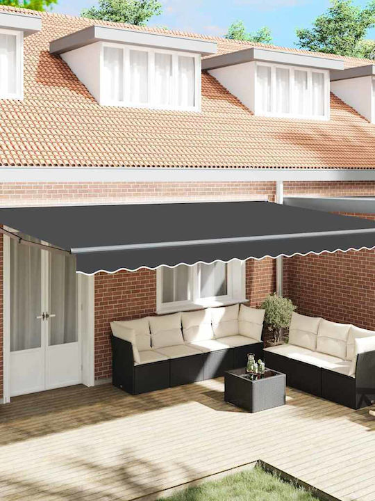 vidaXL Tenda-Rahmen Terrasse 5x3m
