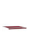 vidaXL Terrace Tent Burgundy 4x3m