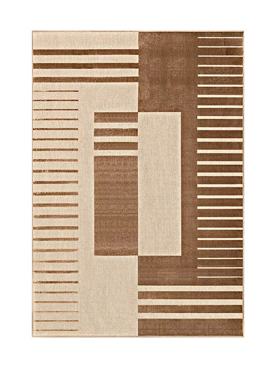 Newplan Lux 3069/74 Χαλί Ορθογώνιο Καφέ 133x190cm