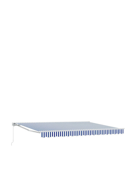 vidaXL Terrasse Zelt Blau 5x3.5m