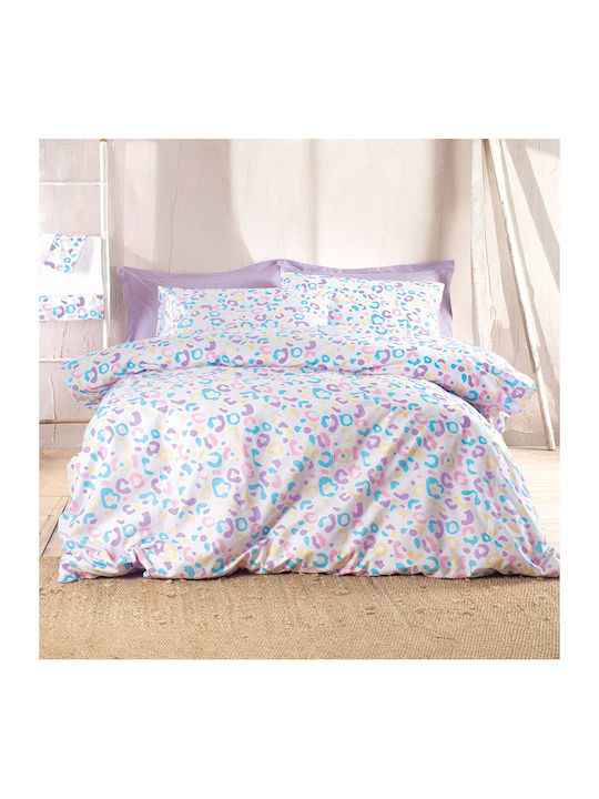 Rythmos Candy Set Bed Sheets Double 230x270cm Multicolour 4pcs