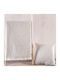 Rythmos Terrain Decken & Couchdecken Viersitzer-Sofa Überwurf Zwei Seiten Jacquard 180x330cm Beige