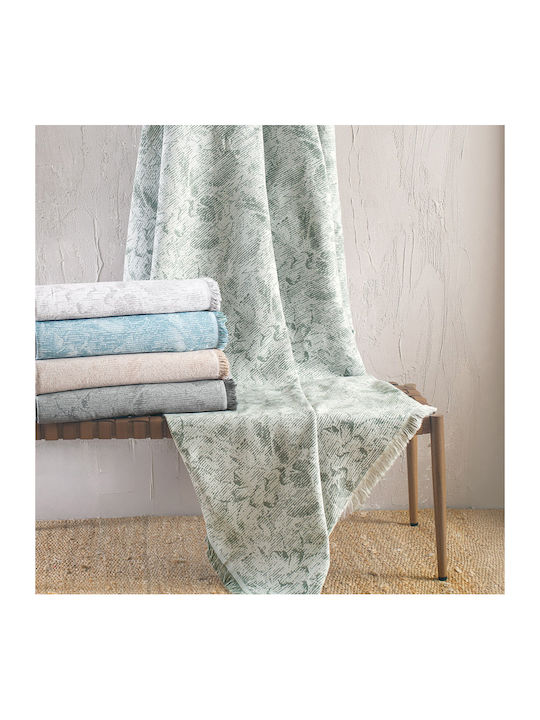Rythmos Peony Armchair Throw Jacquard 160x180cm...