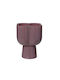 Kaemingk Dekorative Glasvase Lila 22x18xH24,5cm