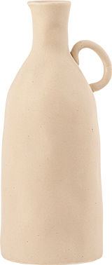 Beauty Home Vase Bella Cream 25 X 10 Cm Beauty Home